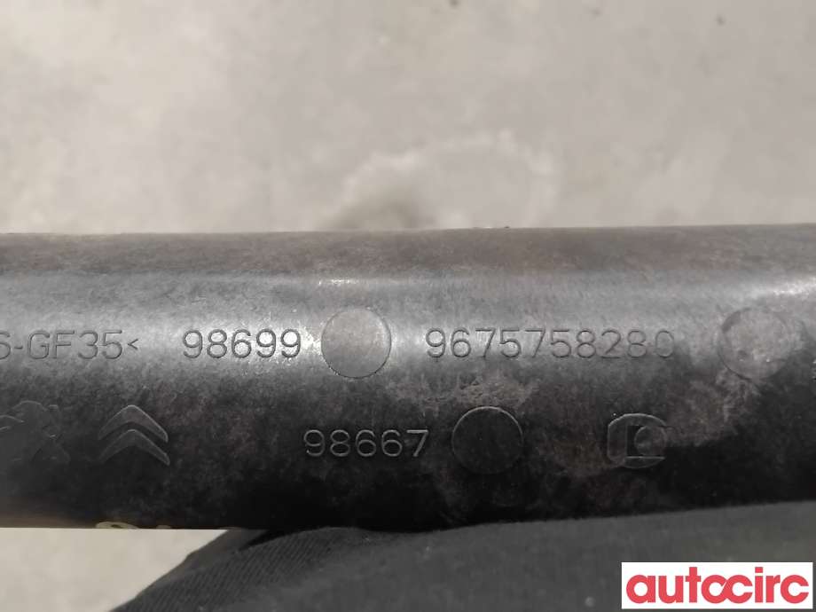 Turbo rør til Peugeot 5008 2017-->> (Type II)  (9675758280|)