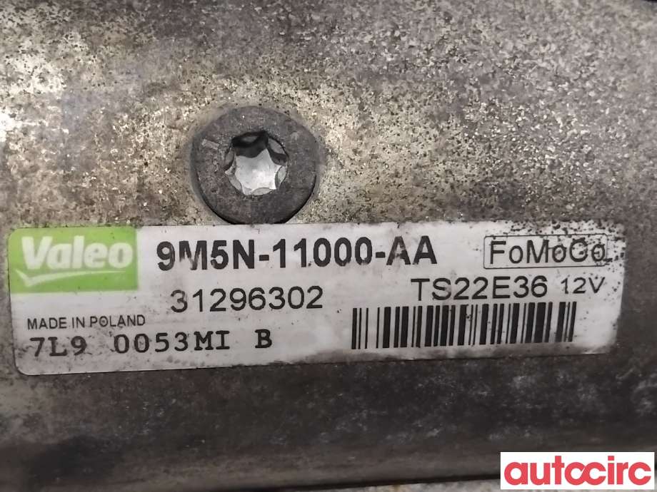 Starter diesel til Volvo V50 2007-2012 (Fase 2) (VOLVO|36051780|TS22E36|30659478)