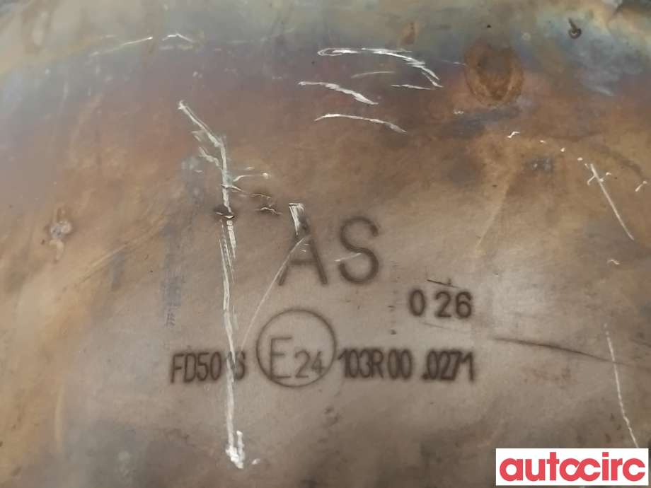 Partikkelfilter til Volvo V50 2007-2012 (Fase 2)  (36001868|)