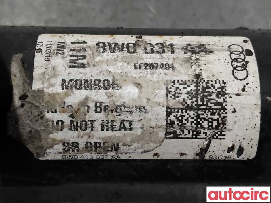 Fjærbein høyre foran til Audi A4 2015-2019 (Type V, Fase 1) (B9) (B9) (AUDI|8W0413031AA|)