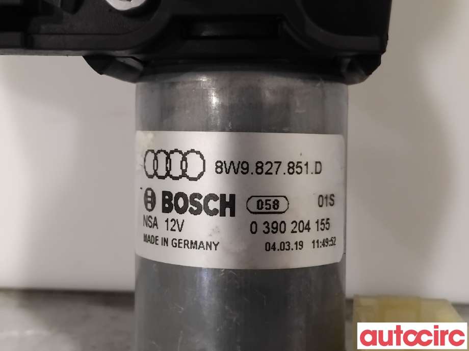 Baklukeåpner motor til Audi A4 2015-2019 (Type V, Fase 1) (B9) (B9) (AUDI|8W9827851D|0390204155|8W9827851E)