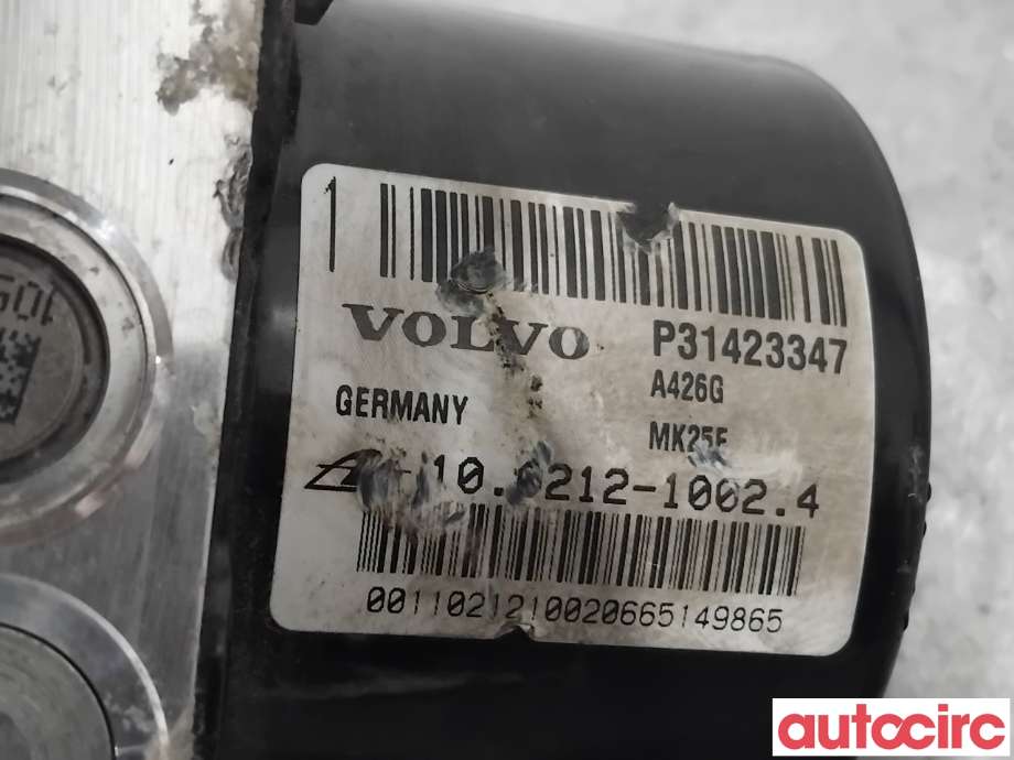 ABS sentral til Volvo V70 2014-2016 (Type III, Fase 2)  (31423349|100926-04193|)