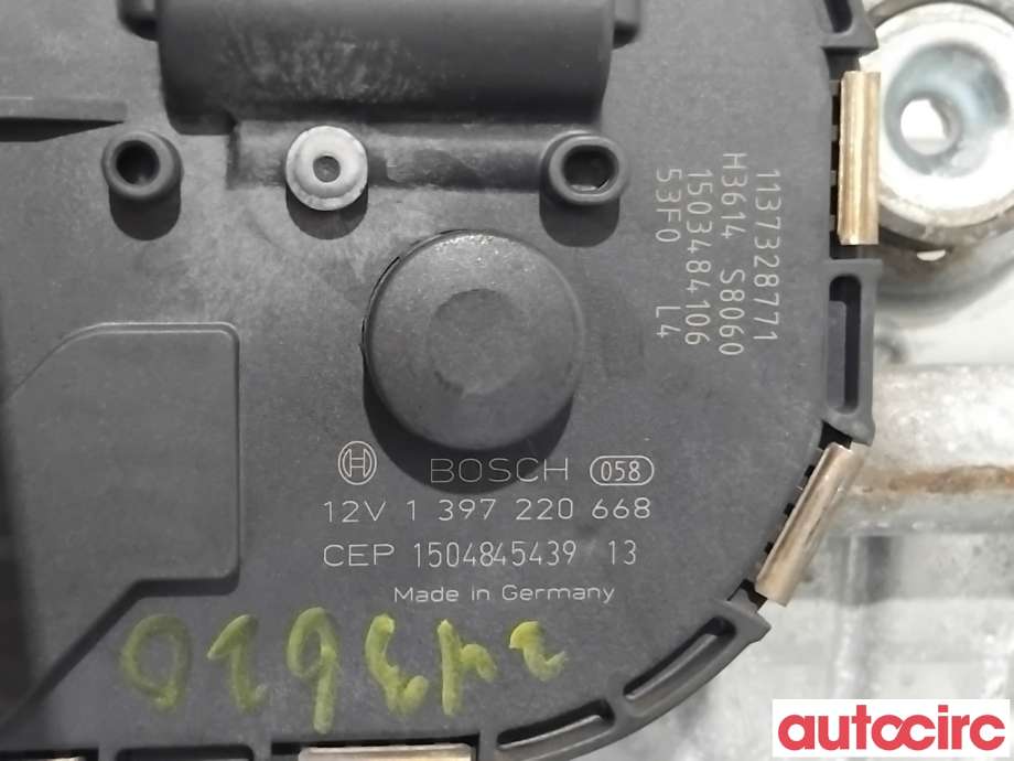 Viskermotor frontrute til Volvo V70 2014-2016 (Type III, Fase 2)  (31333456|1397220668|)