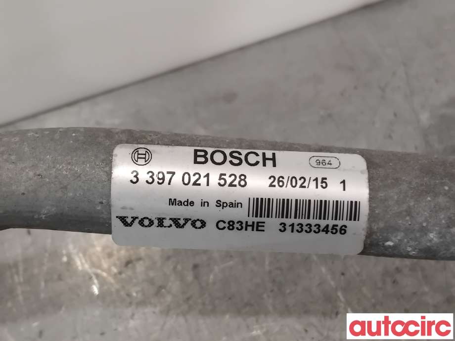 Viskermotor frontrute til Volvo V70 2014-2016 (Type III, Fase 2)  (31333456|1397220668|)