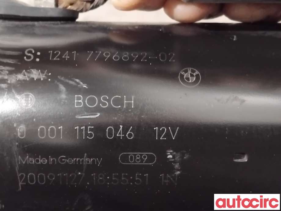 Starter diesel til BMW 5-Serie 2003-2010 (E60/E61) (E60/E61) (12417796892|0001115046|)