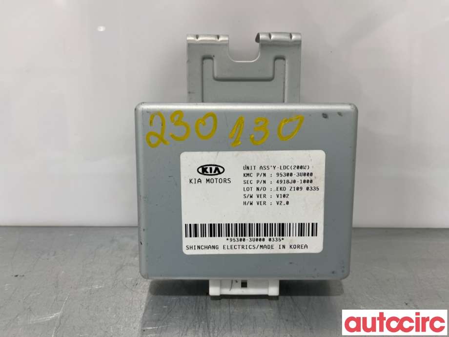 Styreenhet diverse til Kia Sportage 2010-2016 (Type III) (KIA|953003U000|4918J0-1000|95300-3U000)