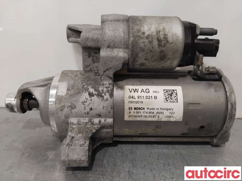 Starter diesel til Audi A4, 2015-2019 (Type V, Fase 1) (B9) (B9) (AUDI|04L911021BX)
