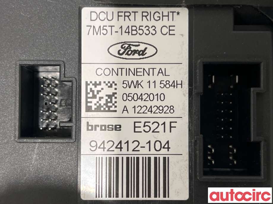 Ruteheis høyre foran til Ford Kuga 2008-2012 (Type I)  (FORD|1767044|979038-100|7M51-14B533CE)