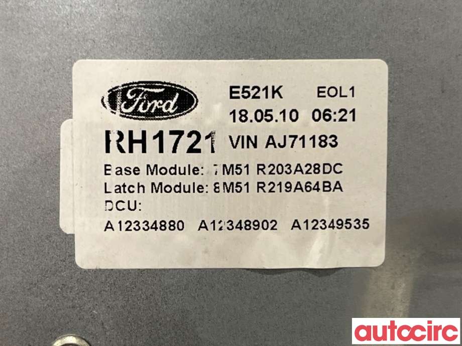 Ruteheis til Ford Kuga 2008-2012 (Type I)  (FORD|1738646||3M51-R23200-BG)