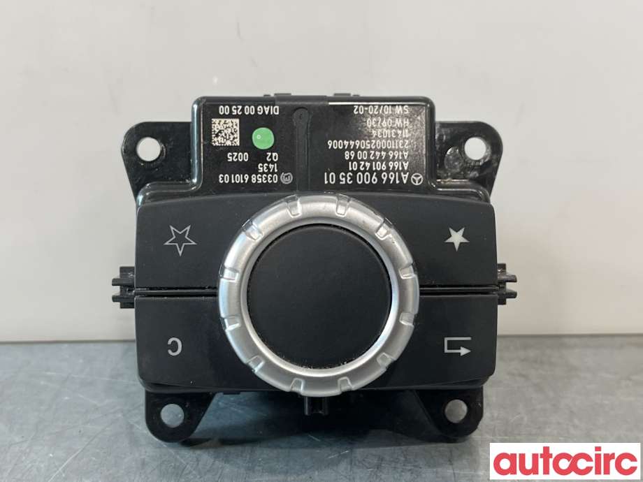 Bryter diverse til Mercedes ML, 2011-2015 (Fase 1) (W166) (W166) (A1669003501)