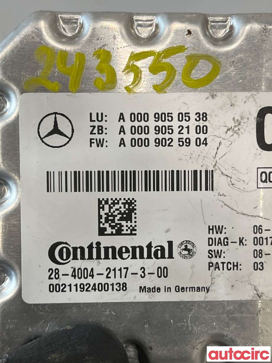 Kamera til Mercedes ML 2011-2015 (Fase 1) (W166) (W166) (A0009057402|28-4004-2117-3-00|)