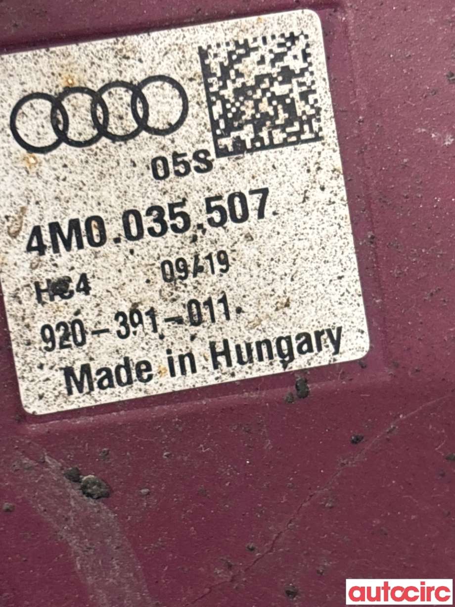 Diverse deler til Audi A4 2015-2019 (Type V, Fase 1) (B9) (B9) (AUDI|4M0035507|)