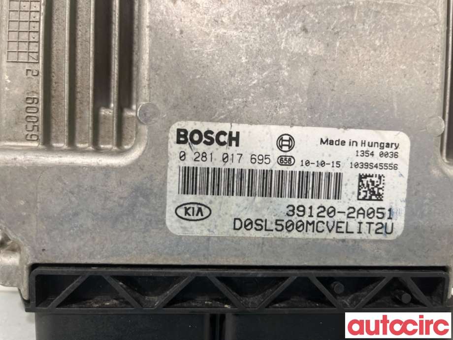 Styreenhet motor til Kia Sportage 2010-2016 (Type III)  (KIA|391202A051|0281017695|39120-2A051)