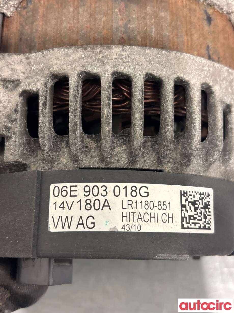 Dynamo til Audi A7 2010-2014 (Type I, Fase 1)  (06E903019F|)