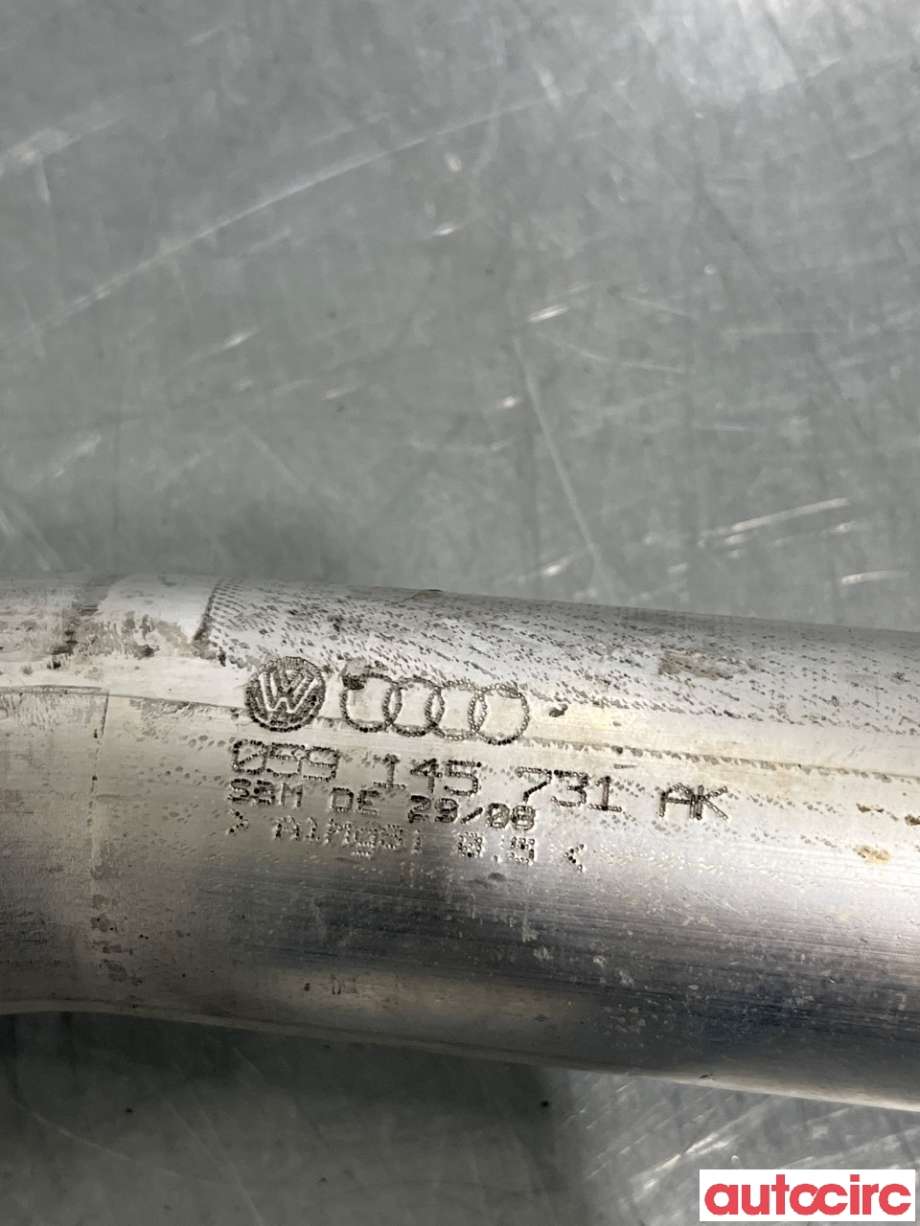 Turbo rør til Audi A6, Allroad 2008-2011 (Type II, Fase 2) (C6) (C6) (AUDI|059145731AK|)