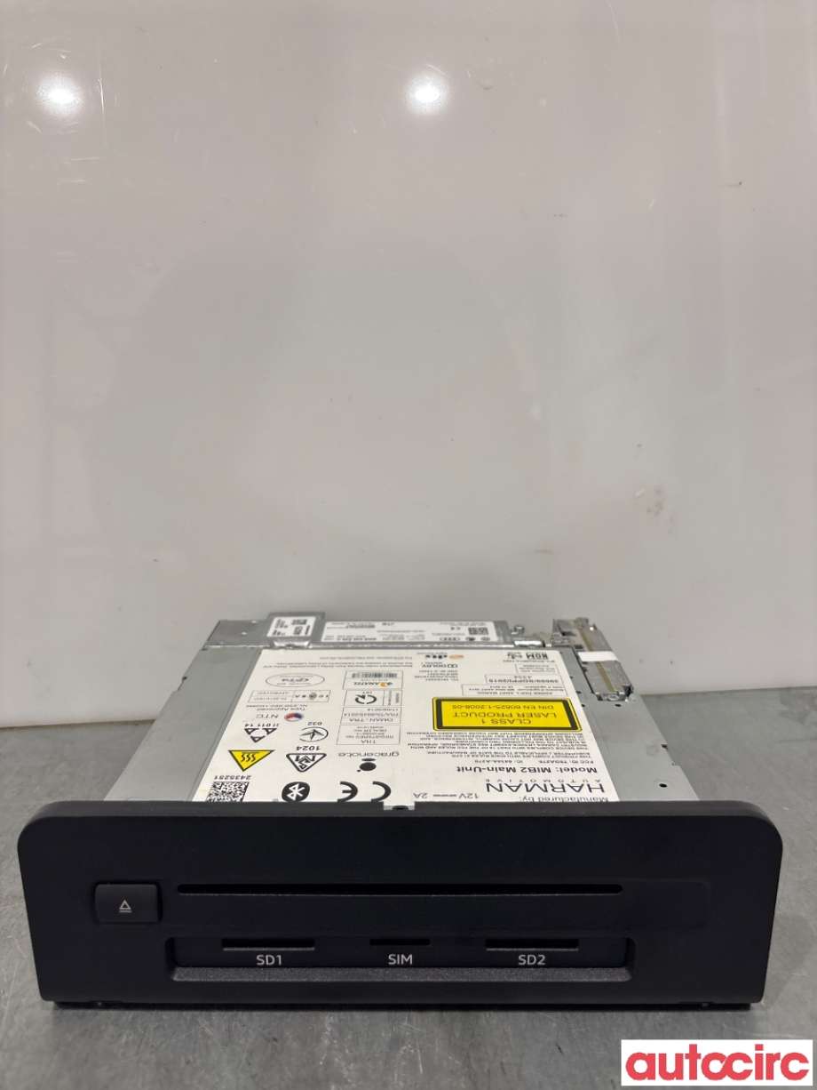 Bilstereo navigasjon til Audi A4, 2015-2019 (Type V, Fase 1) (B9) (B9) (AUDI|8W5035035C)