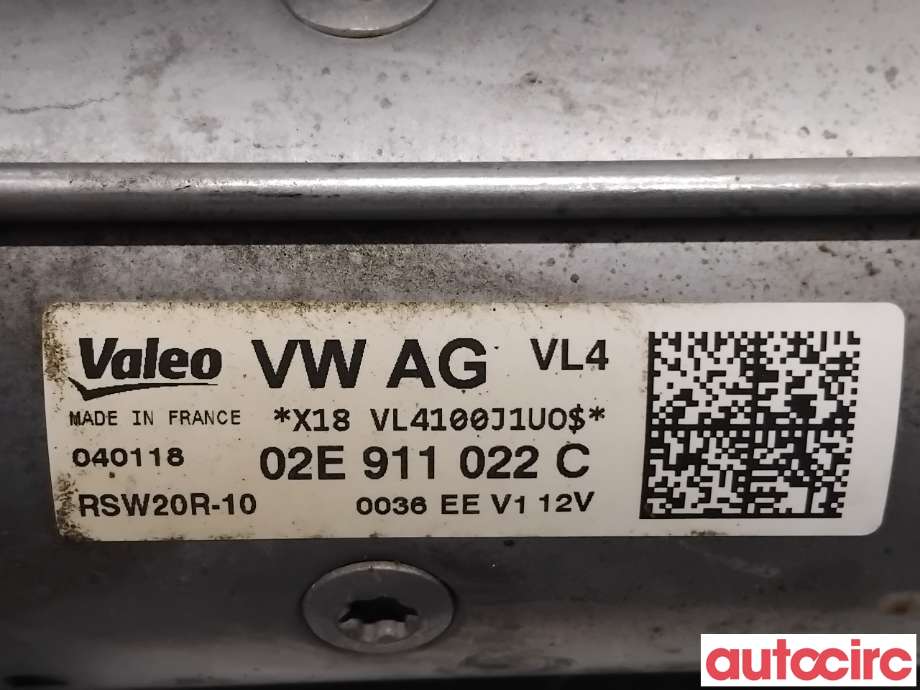 Starter diesel til Škoda Superb 2015-->> (Type III)  (02E911022CX|RSW20R-10|)