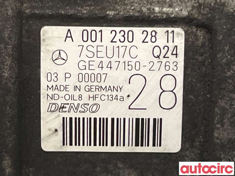 Aircondition kompressor til Mercedes G-Wagen 1990-->> (W463) (W463) (MERCEDES|A0012302811|447150-2763)