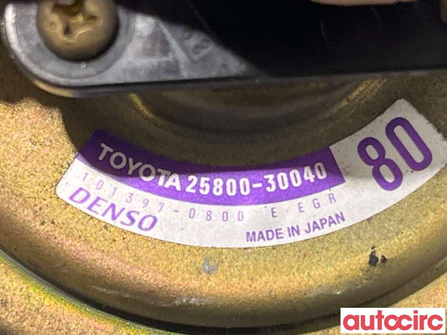 EGR-ventil til Toyota Hiace 2001-2006 (Fase 2)  (TOYOTA|2580030040|101397-0800|25800-30040)