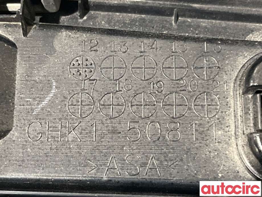 Bakluke/bakdør håndtak til Mazda 6 2013-2015 (Type III, Fase 1) (MAZDA|GHK1-50-810C||GHK150811)