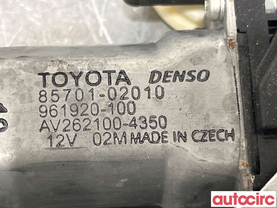 Ruteheis venstre bak til Toyota Auris 2010-2012 (Type I, Fase 2)  (TOYOTA|6984002390|AV262100-4350|85701-02010)