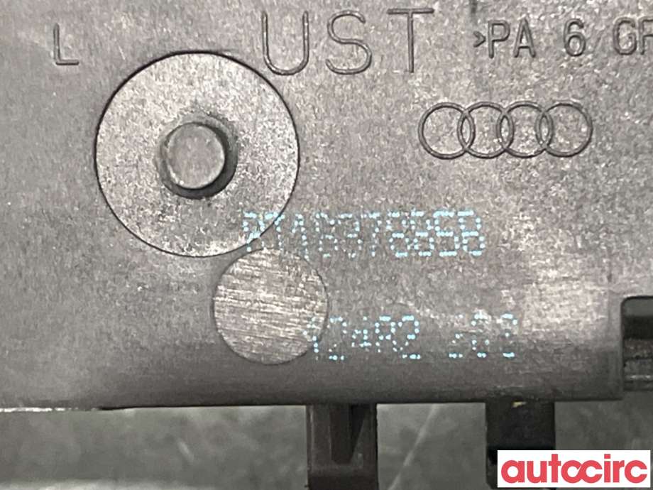 Dørhåndtak utv venstre foran til Audi Q5 2008-2012 (Type I, Fase 1)  (AUDI|8T0837205A||8T1837885B)