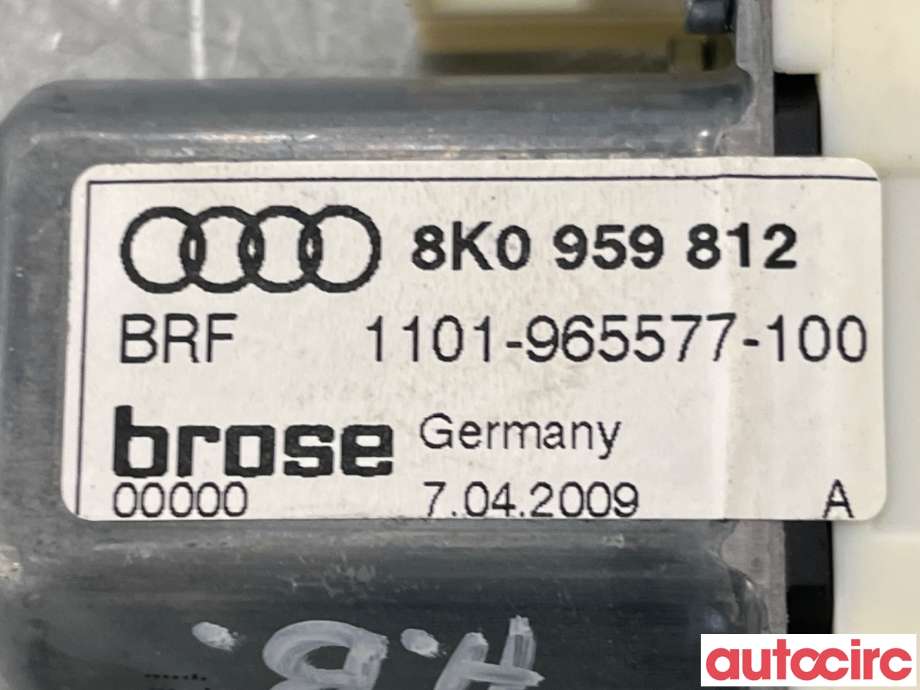 Ruteheis høyre bak til Audi Q5 2008-2012 (Type I, Fase 1)  (AUDI|8K0959812|1101-965577-100)