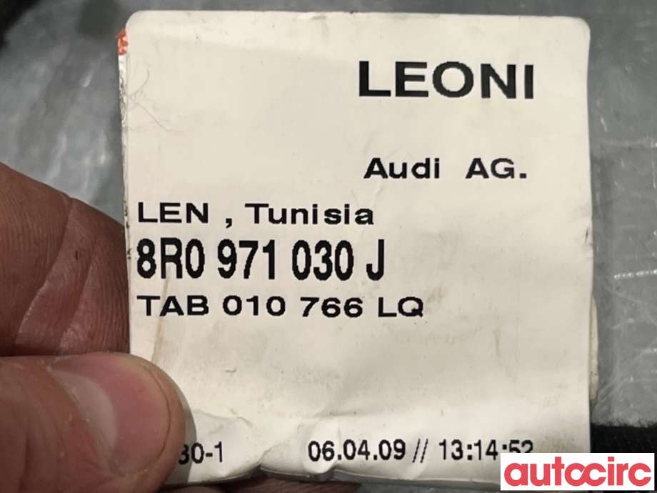 Ledningsnett til Audi Q5 2008-2012 (Type I, Fase 1)  (AUDI|8R0971030J|)