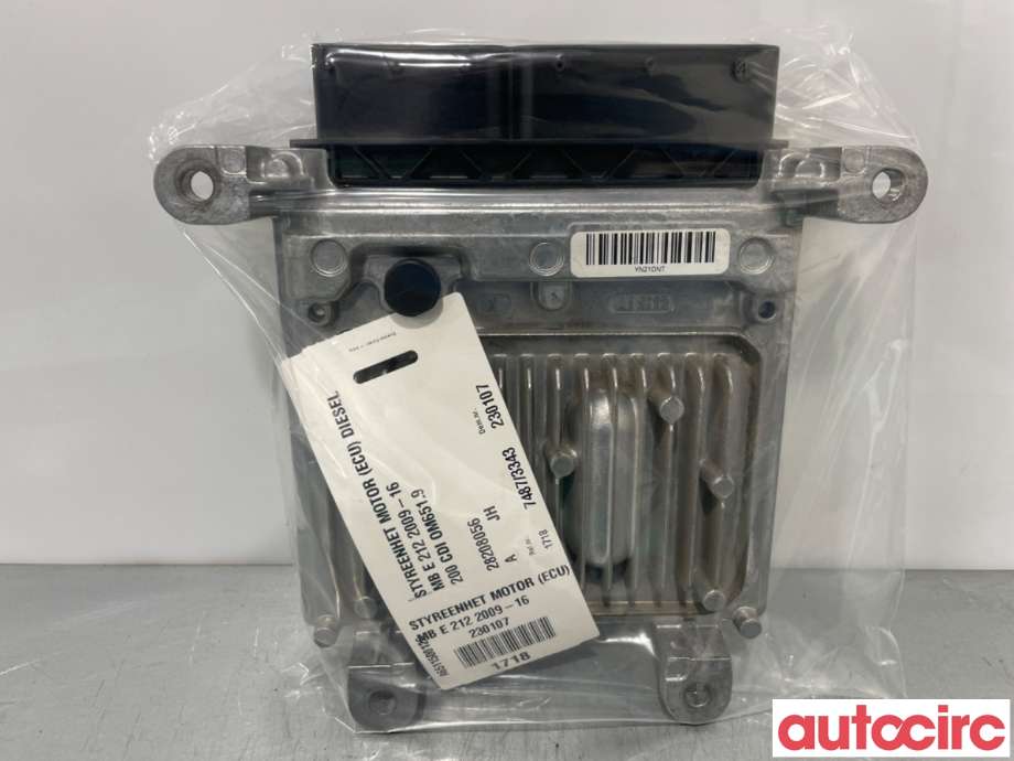 Styreenhet motor til Mercedes E-Klasse, 2009-2013 (Fase 1) (W212) (W212) (MERCEDES|A6511500126)