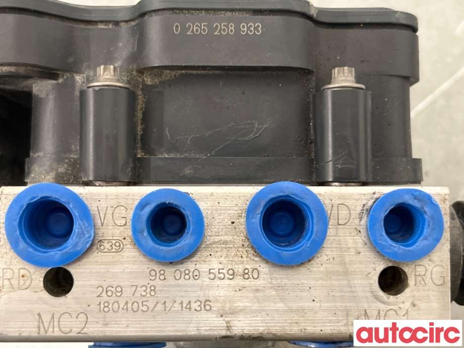ABS sentral til Toyota Proace 2016-->> (Type II)  (TOYOTA|SU001A7150|0265258933|9808055980)
