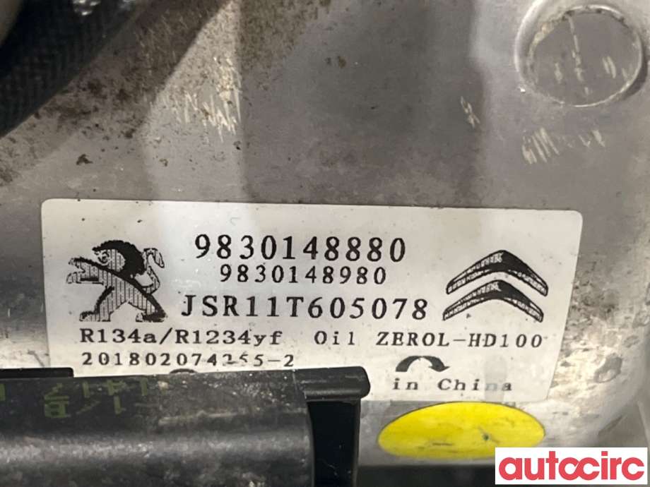 Aircondition kompressor til Toyota Proace 2016-->> (Type II)  (TOYOTA|SU001A7752|JSR11T605078|9830148880)