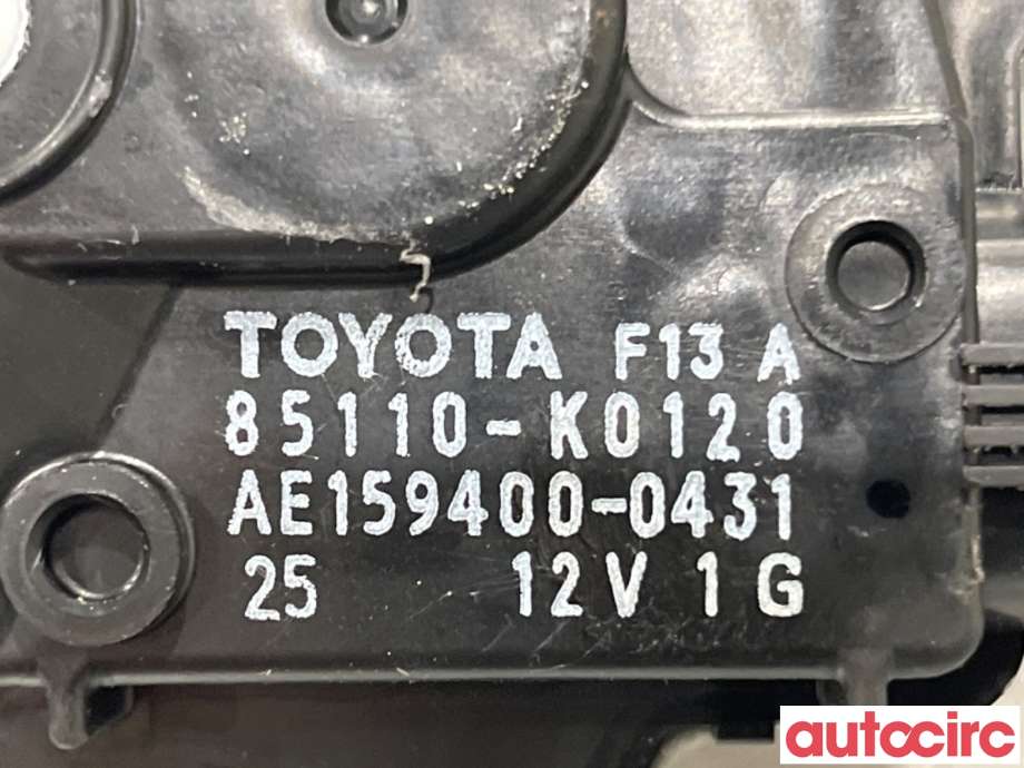 Viskermotor frontrute til Toyota Yaris Cross (SUV) 2021-->>  (TOYOTA|85110K0120|AE159400-0431|85110-K0120)