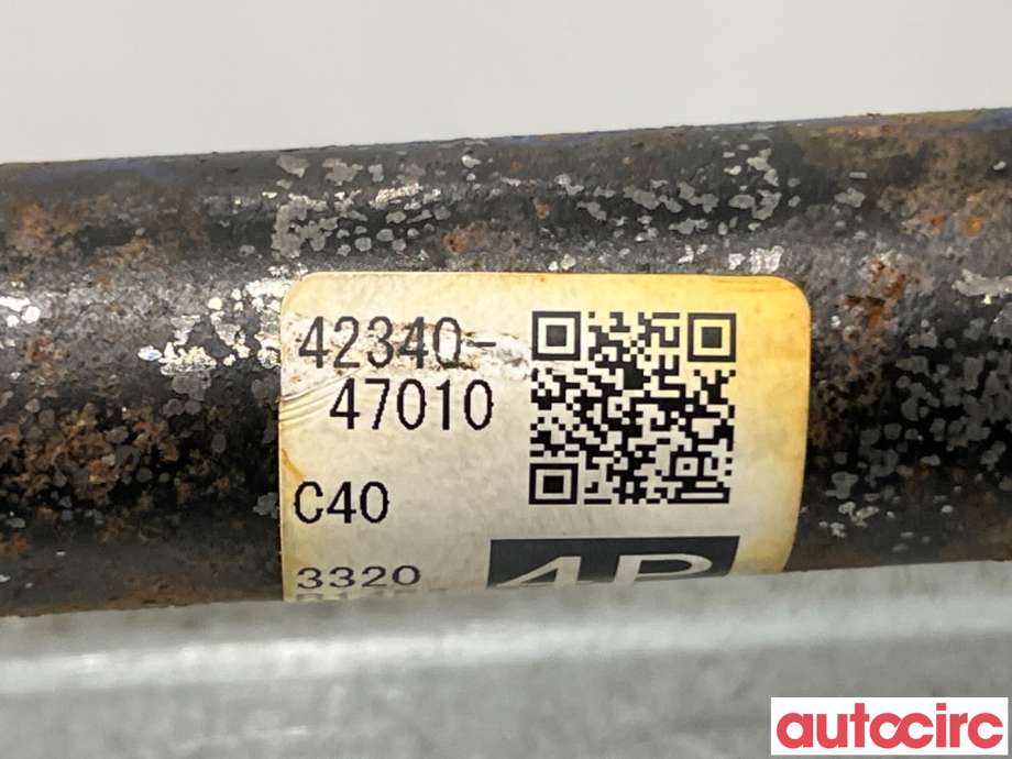 Drivaksel venstre bak, elbil til Toyota Yaris Cross (SUV) 2021-->>  (TOYOTA|4234047010||42340-47010)