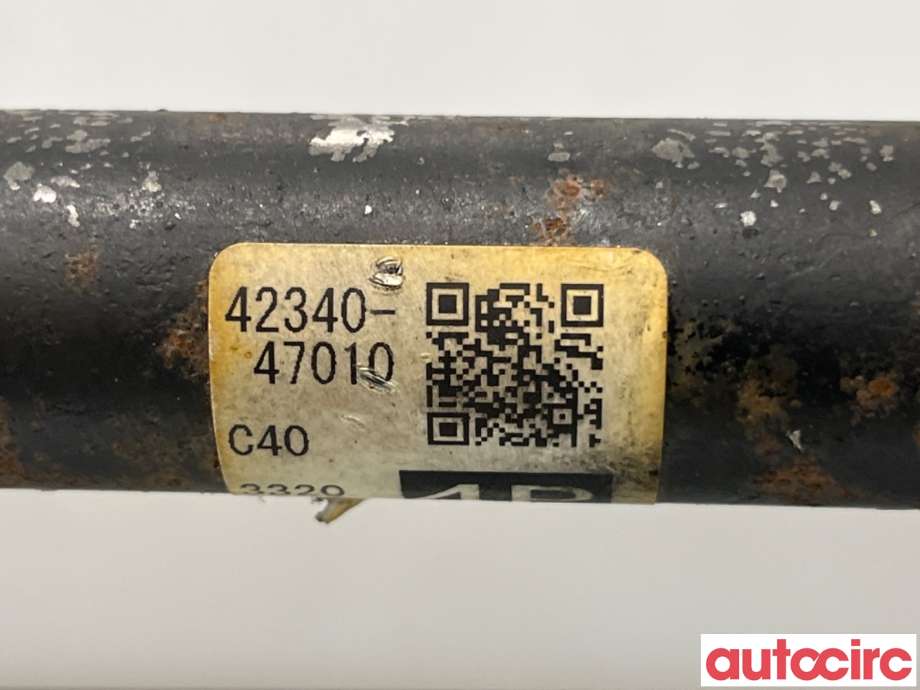 Drivaksel høyre bak, elbil til Toyota Yaris Cross (SUV) 2021-->>  (TOYOTA|4234047010||42340-47010)