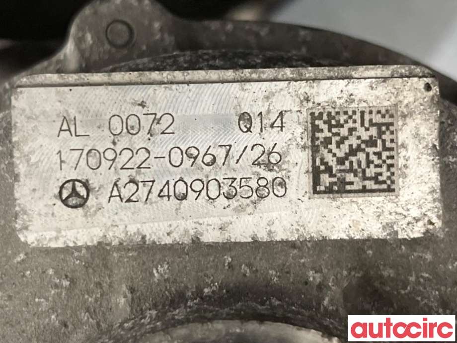 Turbo til Mercedes C-Klasse 2018-2021 (Fase 2) (W205) (W205) (MERCEDES|A2740903580|170922-0967|A2740903300)