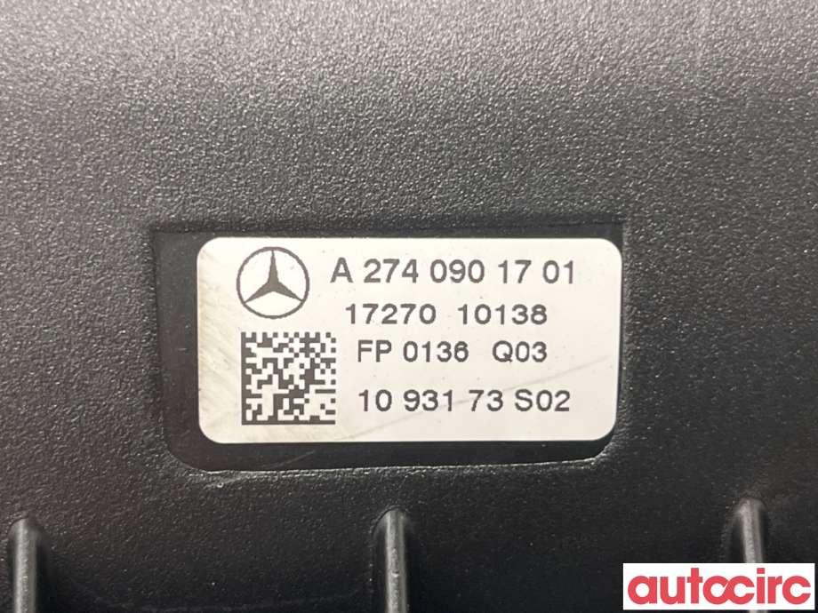 Luftfilterboks til Mercedes C-Klasse 2018-2021 (Fase 2) (W205) (W205) (MERCEDES|A2740901701|)