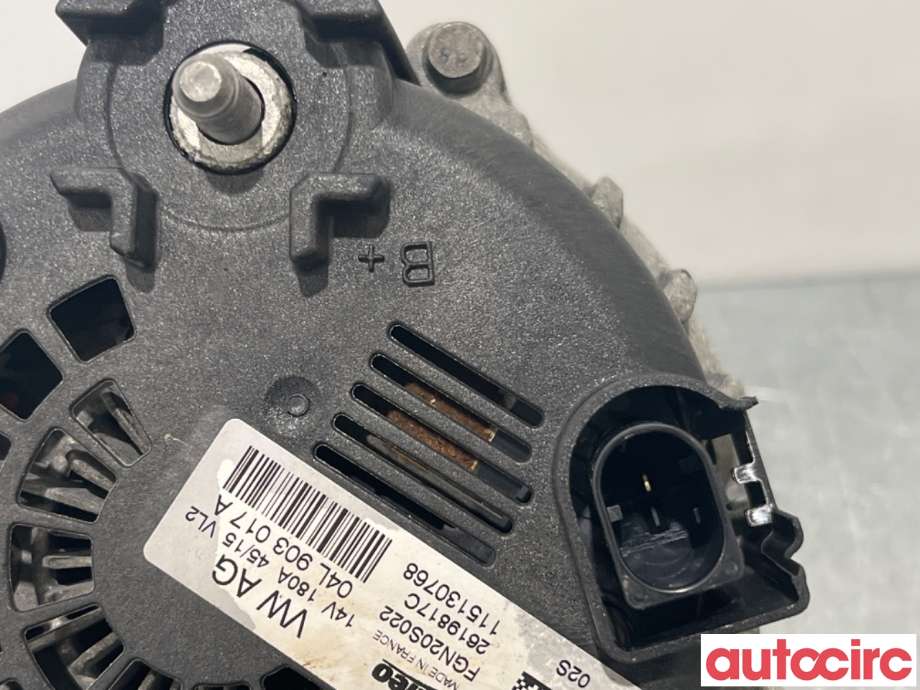 Dynamo til Audi Q5 2012-2017 (Type I, Fase 2) (AUDI|04L903017AX|FGN20S022|04L903017A)