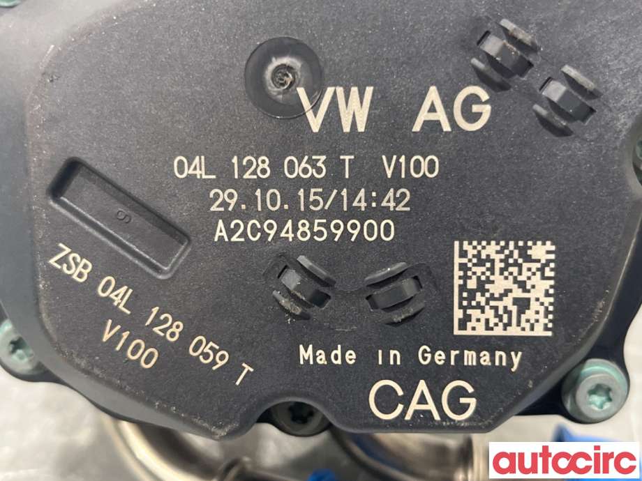 Spjeldhus til Audi Q5 2012-2017 (Type I, Fase 2)  (AUDI|04L128063P|A2C94859900|04L128063T)