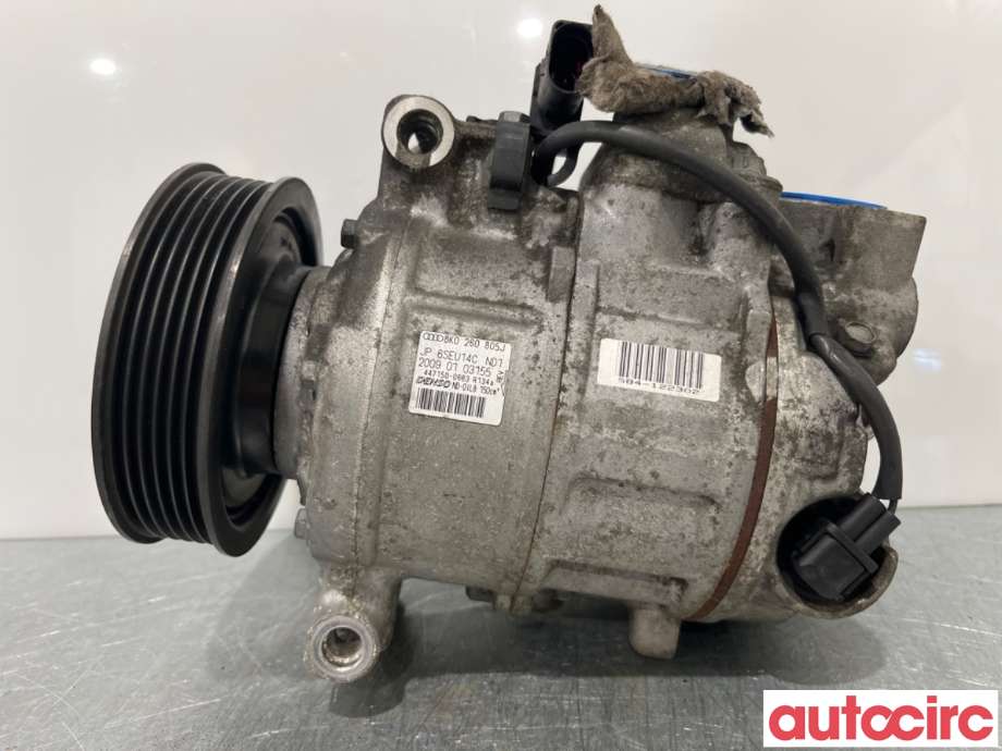 Aircondition kompressor til Audi Q5 2008-2012 (Type I, Fase 1)  (AUDI|8K0260805J|447150-0663)