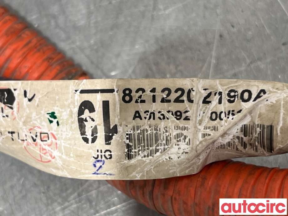 Kabel høy volt (HV) hybrid til Toyota Auris 2013-2015 (Type II, Fase 1)  (TOYOTA|8212202190|)
