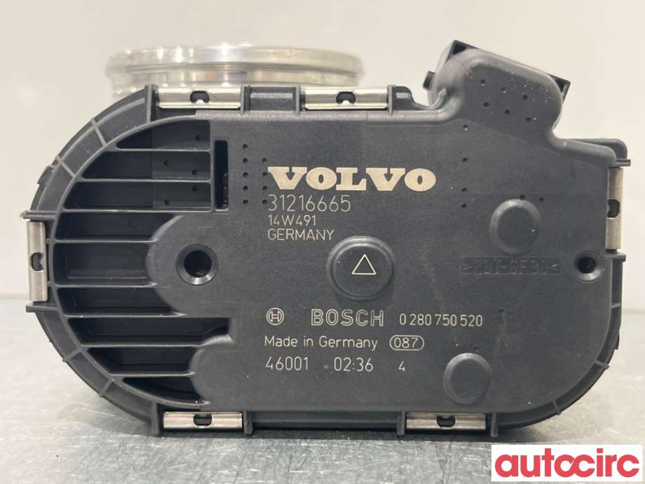 Spjeldhus til Volvo V70 2005-2007 (Type II, Fase 2)  (VOLVO|31216665|0280750520)