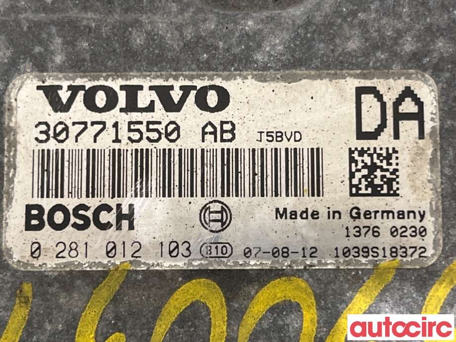 Styreenhet motor til Volvo V70 2005-2007 (Type II, Fase 2)  (VOLVO|36002593|0281012103|30771550)