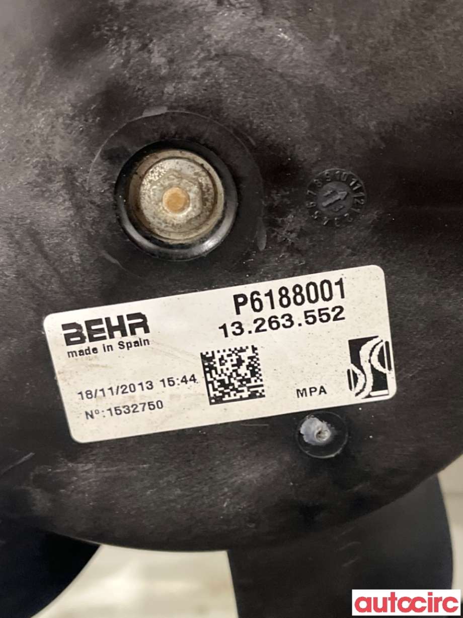 Kjølevifte til Opel Corsa D 2006-2014 (OPEL|13263552|)