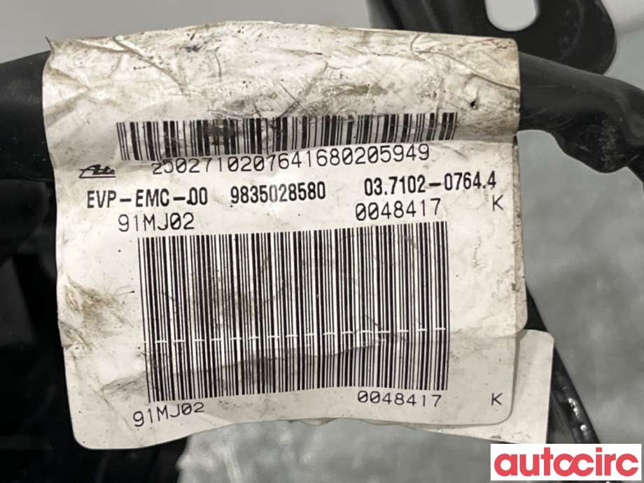 Vakuumpumpe til Peugeot 208 2019-->> (Type II)  (PEUGEOT|9835028580|037102-07644)