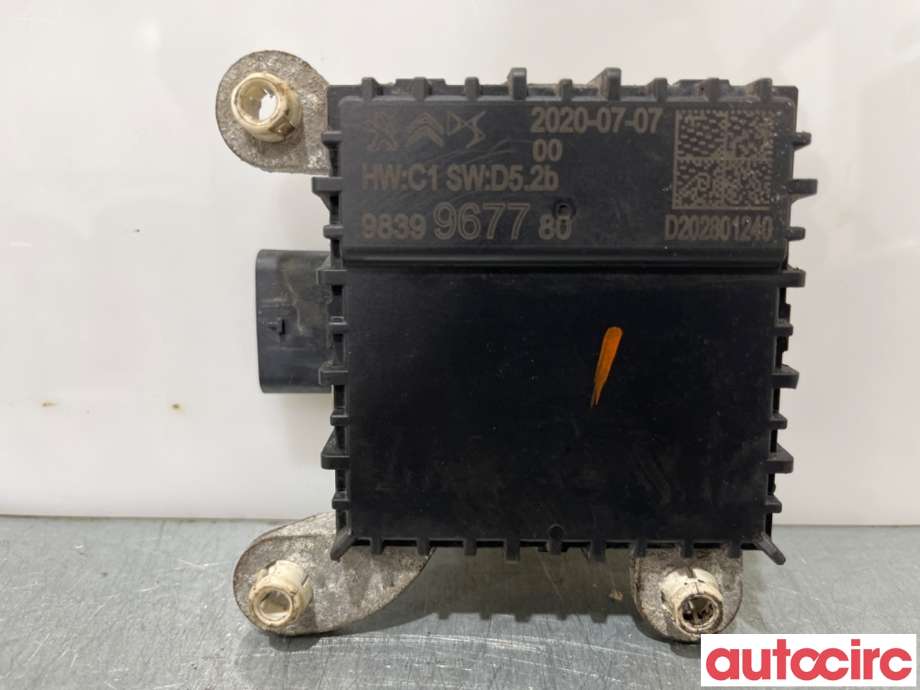 Sensor radar til Peugeot 208 2019-->> (Type II)  (PEUGEOT|1662442080||9839967780)