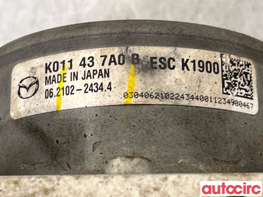 ABS sentral til Mazda CX-5 2012-2017 (Type I)  (MAZDA|K0Y1-43-7A0E|062109-64833|K011437A0B)