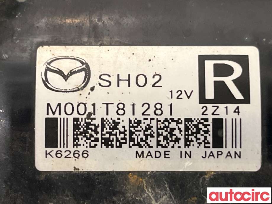 Starter diesel til Mazda CX-5 2012-2017 (Type I)  (MAZDA|SH02-18-400|M001T81281|SH02)