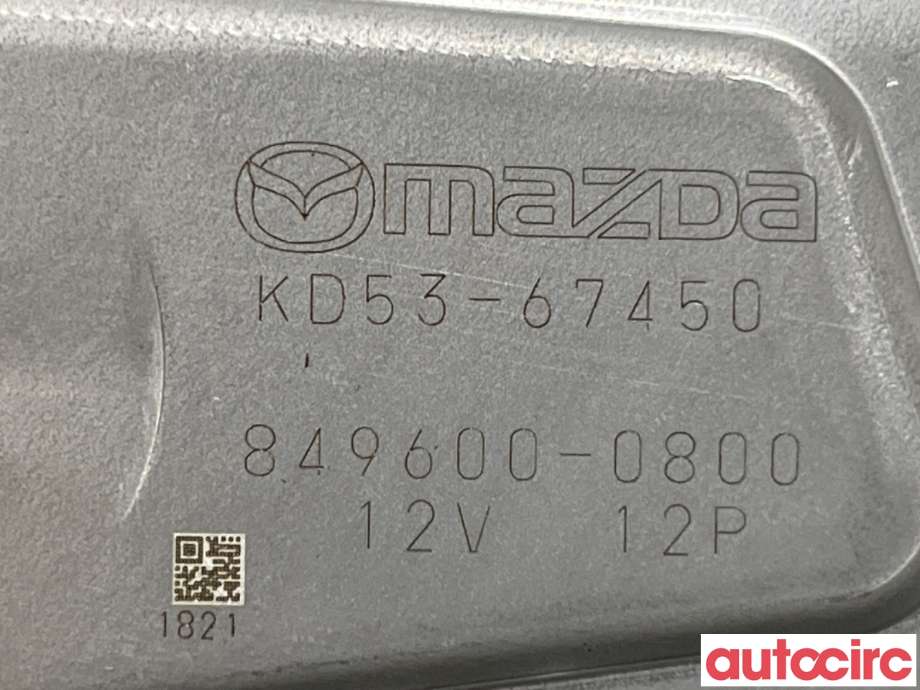 Viskermotor bakrute til Mazda CX-5 2012-2017 (Type I)  (MAZDA|KD53-67-450|849600-0800|KD53-67450)