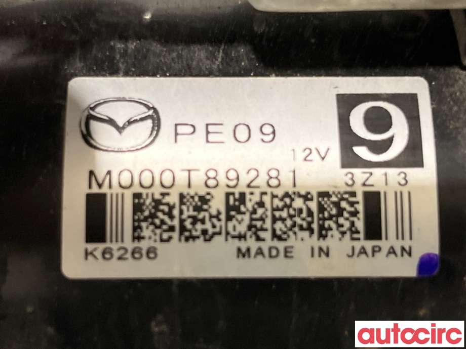 Starter til Mazda CX-5 2012-2017 (Type I)  (MAZDA|PE09-18-400|M000T89281|PE09)