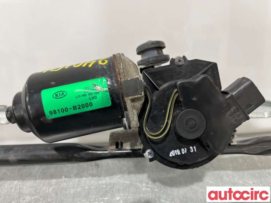 Viskermotor frontrute til Kia e-Soul 2019-->> (Type III)  (KIA|98100B2000|03524-8351|98100-B2000)